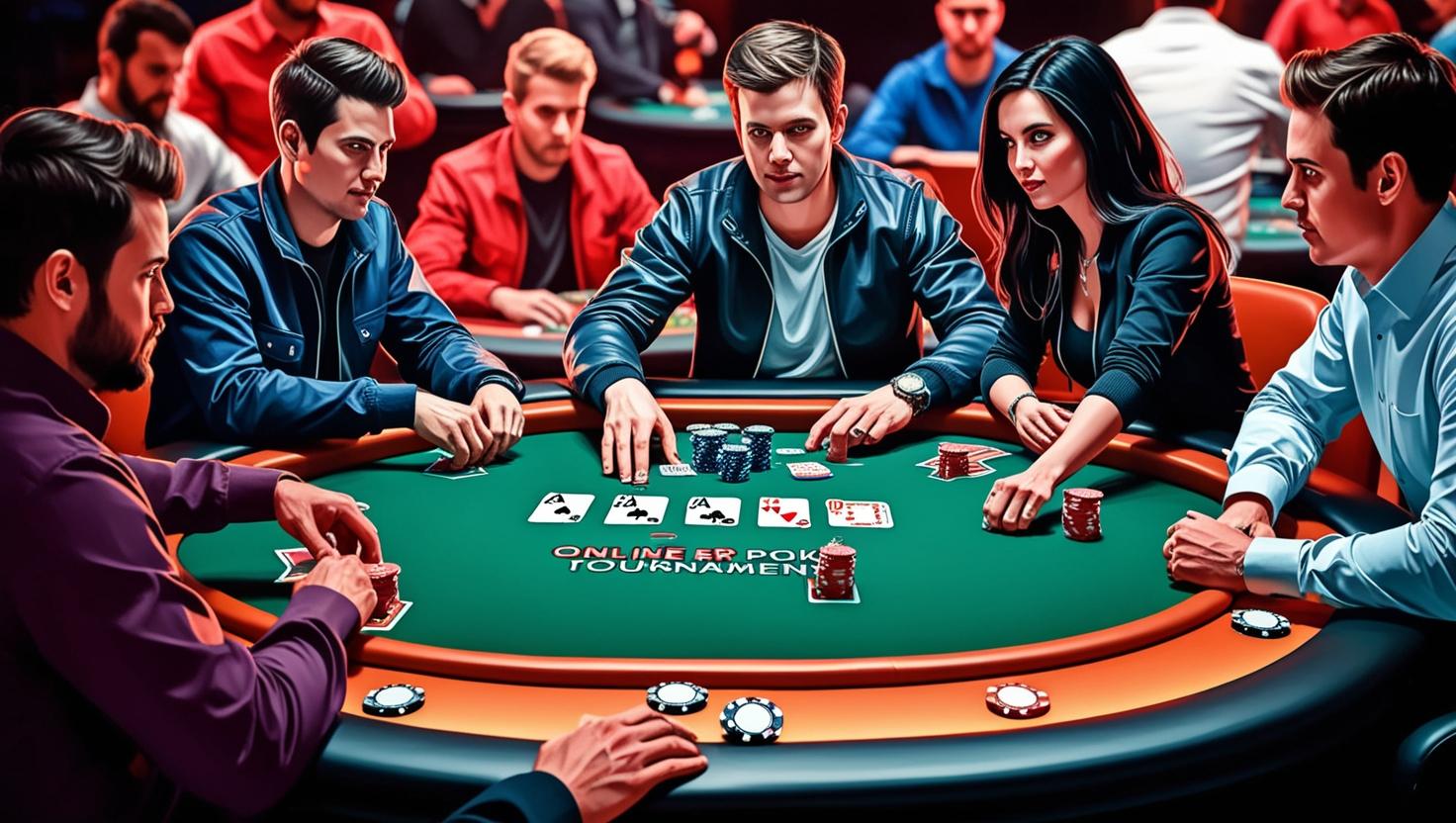An image of a online poker tournament. (2)